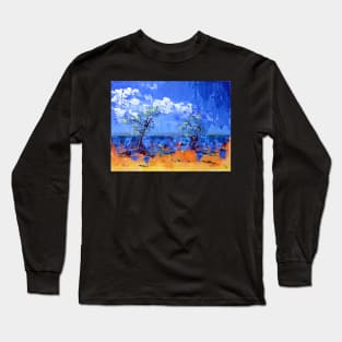 Mangroves on the Beach - Acrylic Long Sleeve T-Shirt